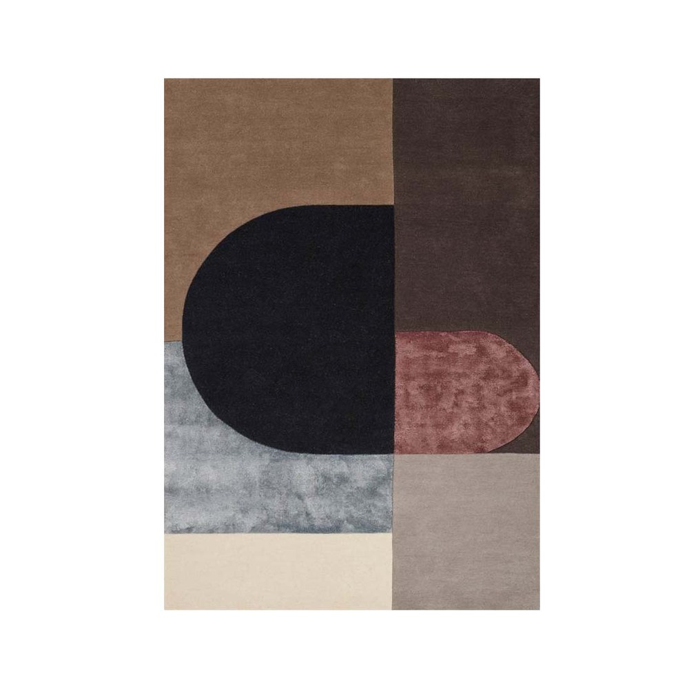 Килим Linie Design VILJA BORDEAUX. Изображение 1