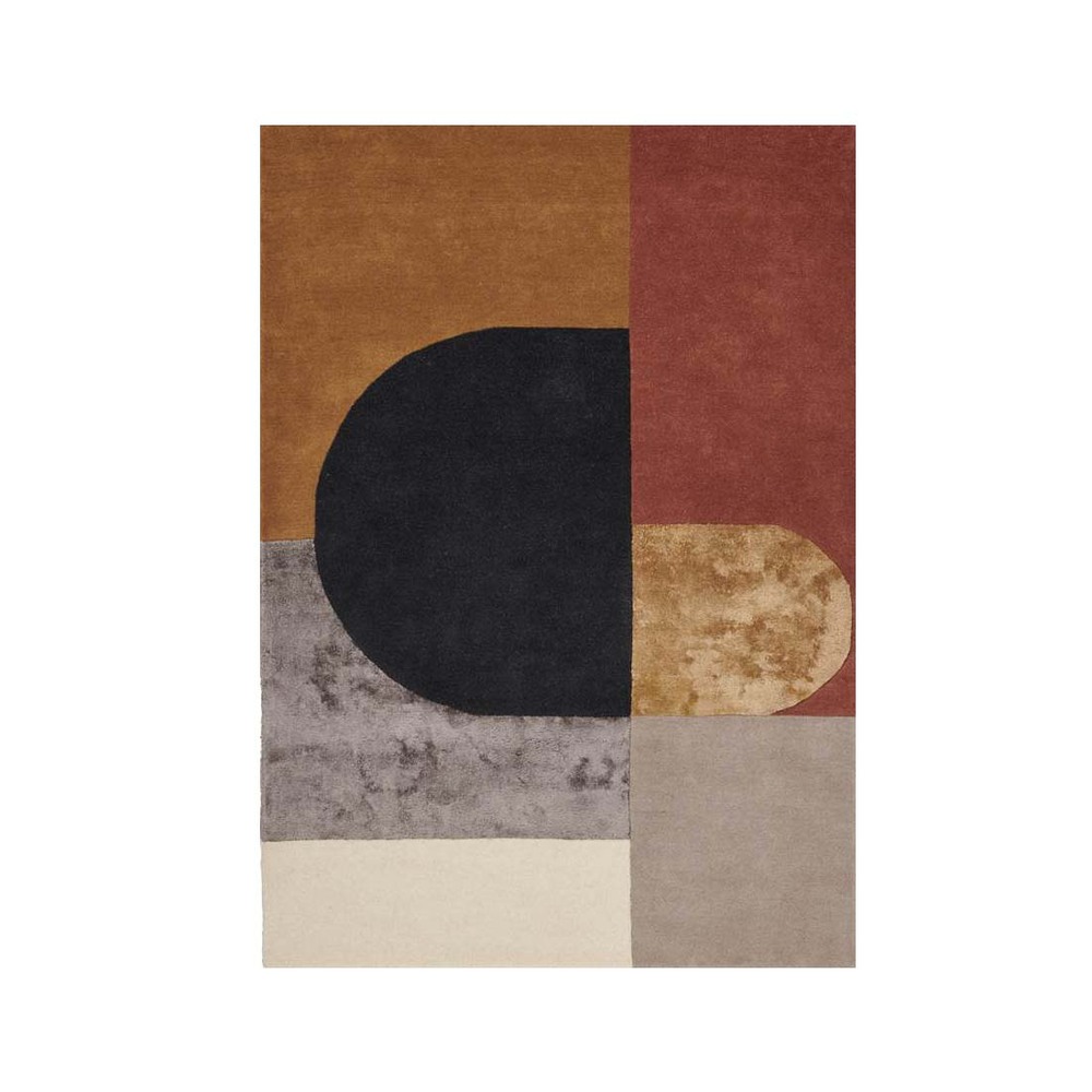 Килим Linie Design VILJA MUSTARD. Изображение 1