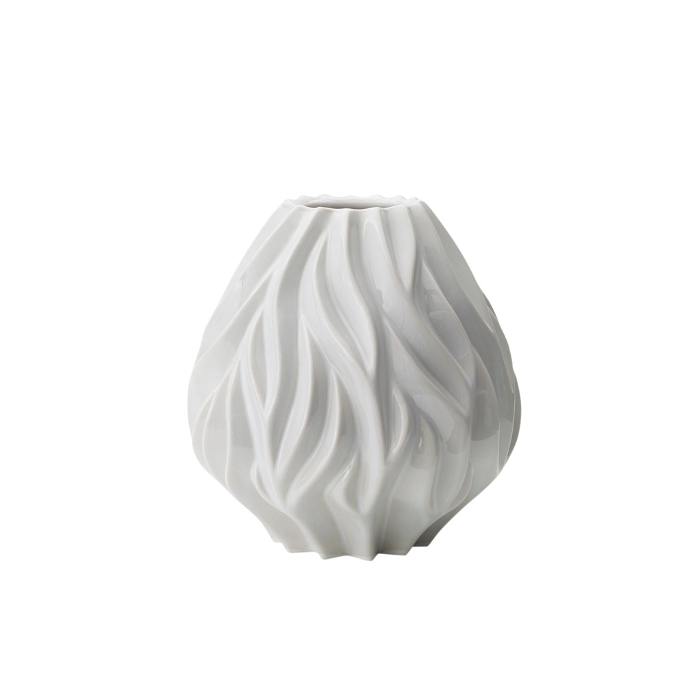 Ваза FLAME medium white. Изображение 1