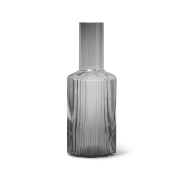 Графін Ferm Living  Ripple Carafe Smoked Grey . Изображение 1