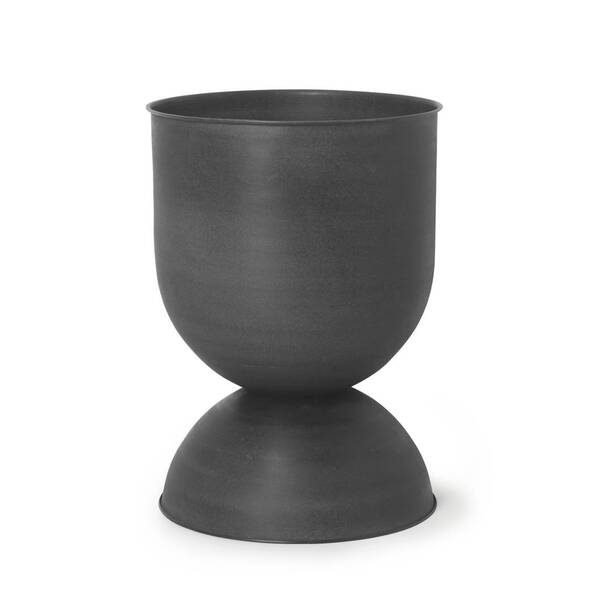 Вазон ferm LIVING Hourglass Pot - Medium - Black, 100130629