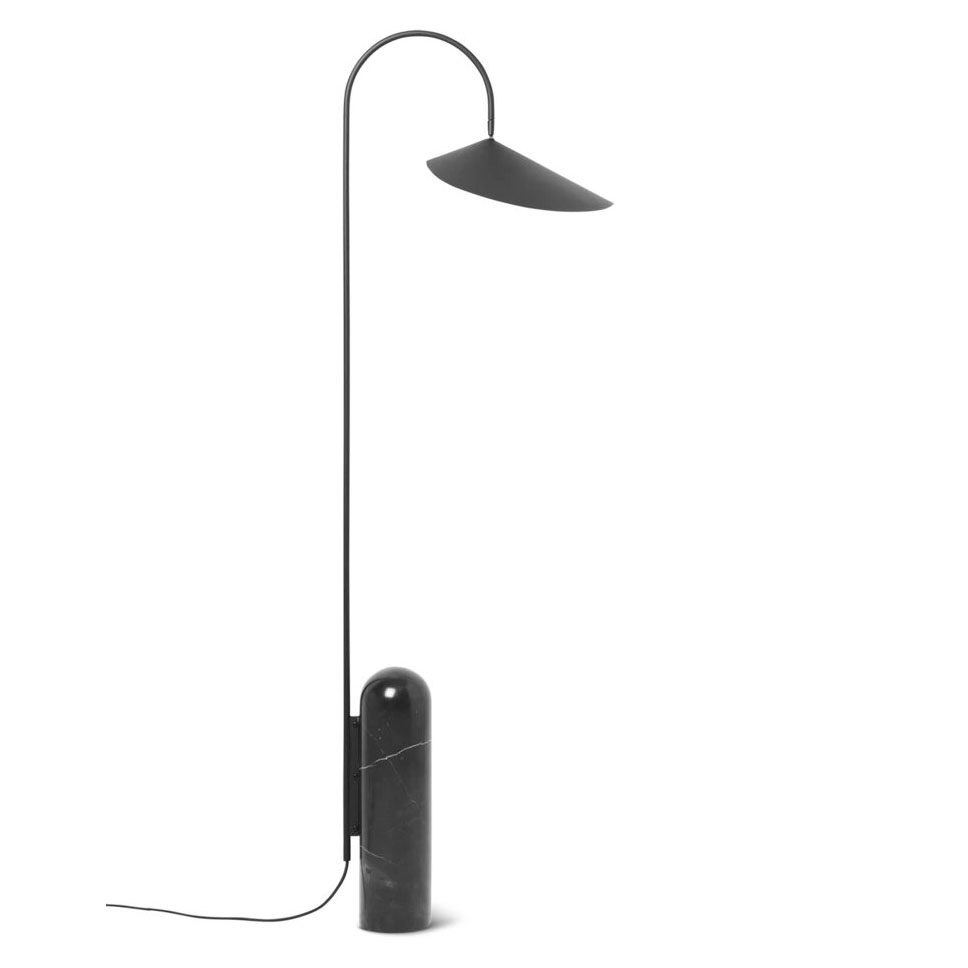 Торшер Ferm Living Arum Floor lamp black. Изображение 1