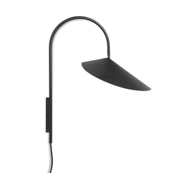 Настінний світильник ferm LIVING Arum Wall Lamp - Black, 100134101