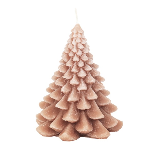 Свічка Broste Copenhagen  Christmas tree indian tan