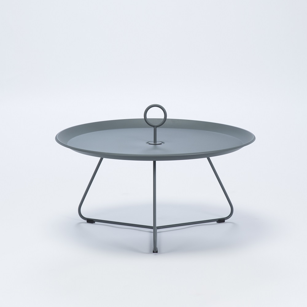 Вуличний стіл Houe 10903 5050 Eyelet Tray table Diametr 70 cm black dark grey. Изображение 1