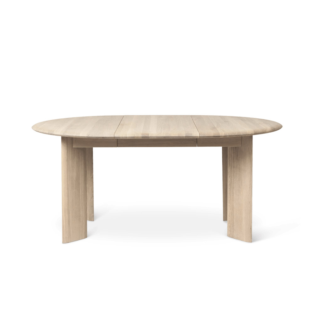 Стіл ferm LIVING Bevel Table - Extendable Ø117-167cm. Изображение 1