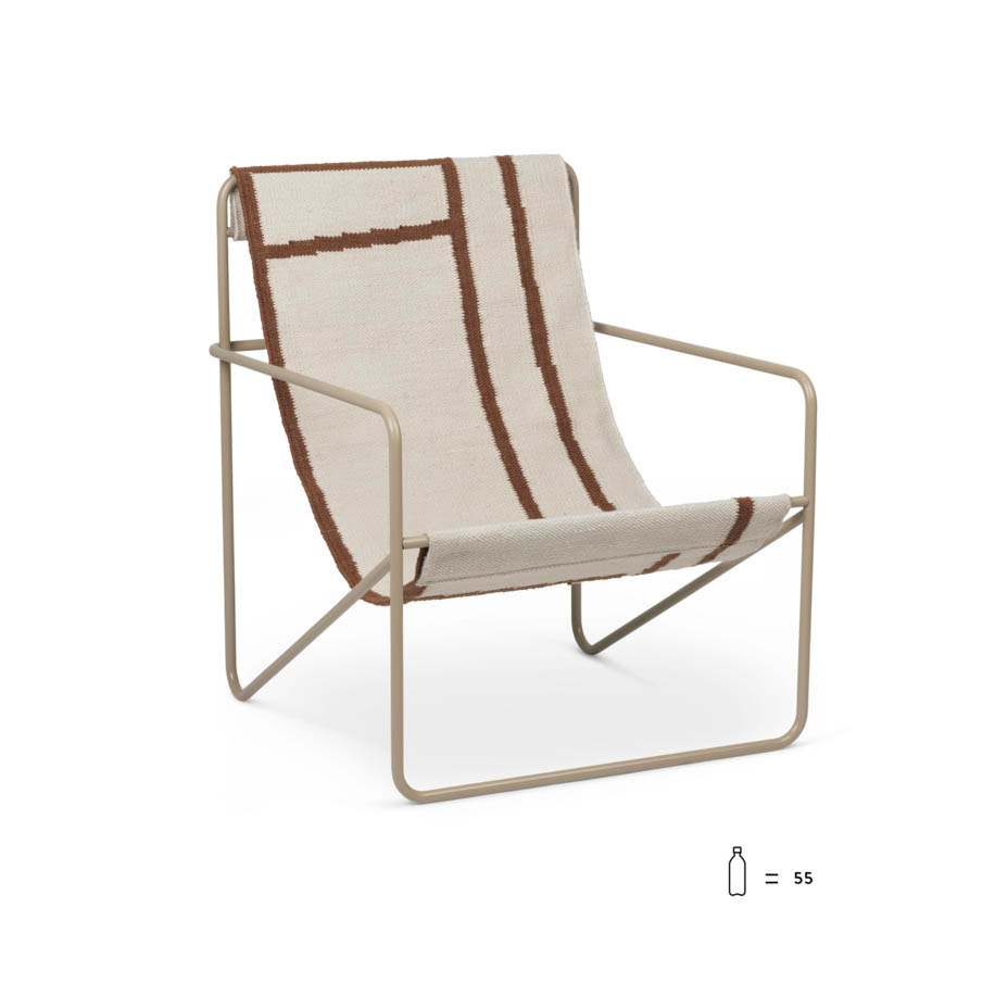 ferm LIVING Desert Lounge Chair. Изображение 1