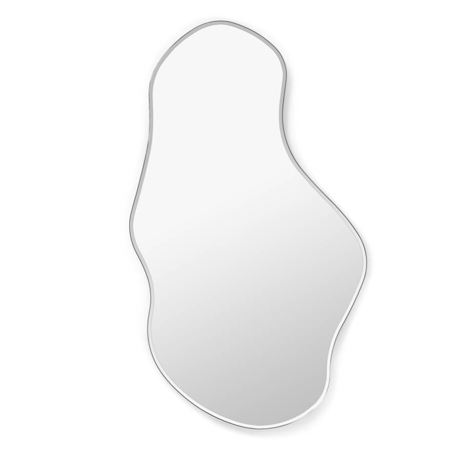 Дзеркало ferm LIVING Pond Mirror Large, Dark Chrome, 1104263761. Изображение 1