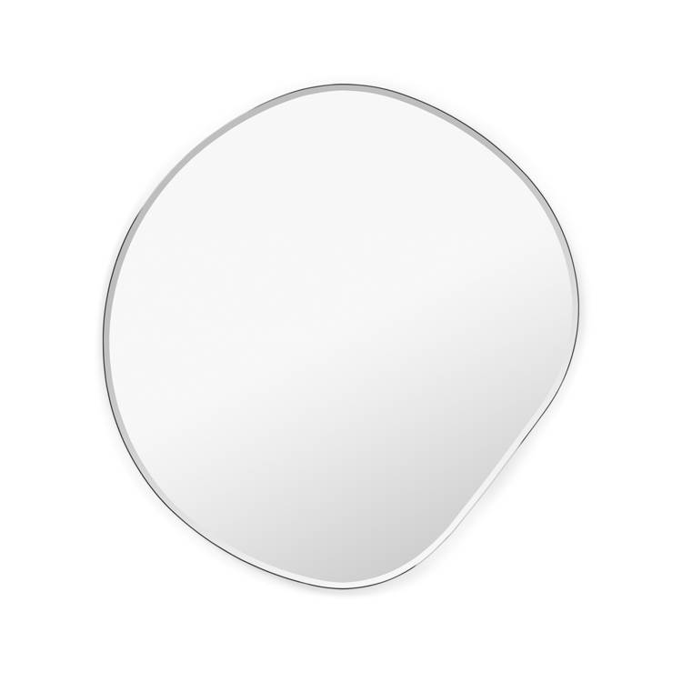 Дзеркало ferm LIVING Pond Mirror Small, Dark Chrome, 1104263762. Изображение 1