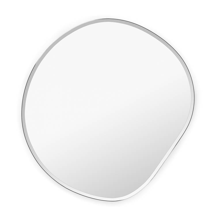 Дзеркало ferm LIVING Pond XL, Dark Chrome 1104263763. Изображение 1