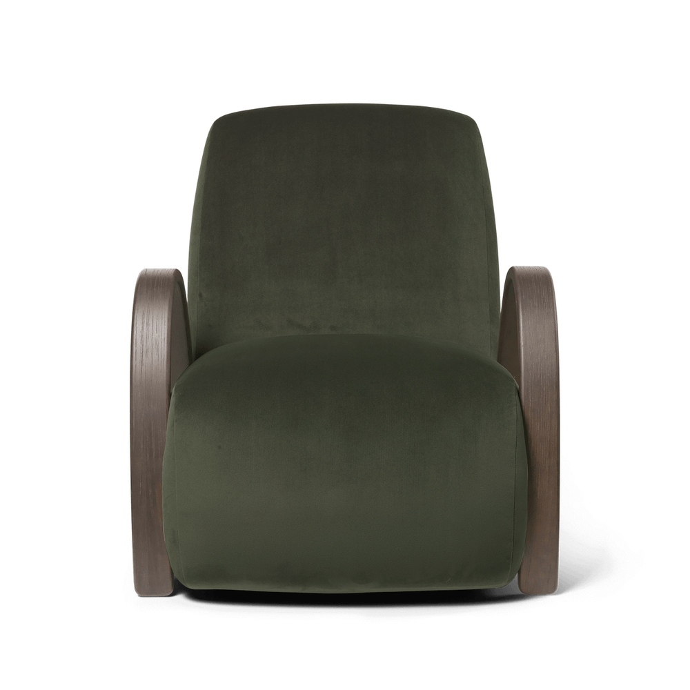 Крісло ferm LIVING Buur Lounge Chair - Rich Velvet. Изображение 1