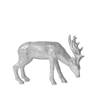 Статуетка у вигляді оленя Broste Copenhagen Joras silver  