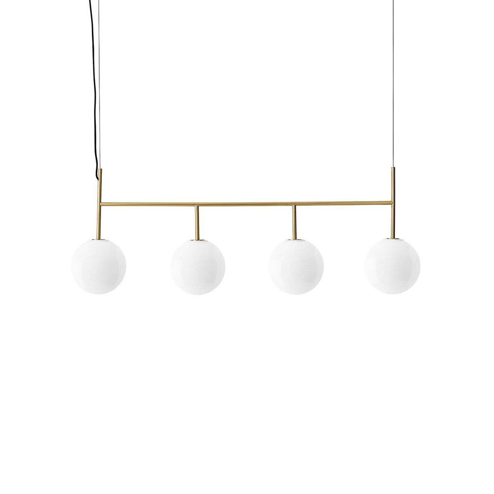 Підвісний свiтильник Audo Copenhagen TR Bulb, Suspension Frame brass shiny. Изображение 1