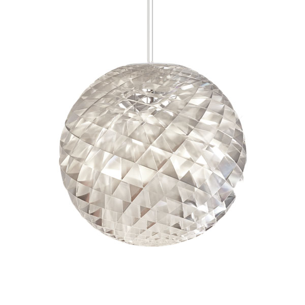 Підвісний сферичний світильник PATERA 600 PEND MAX 100 W E27 SILVER. Изображение 1