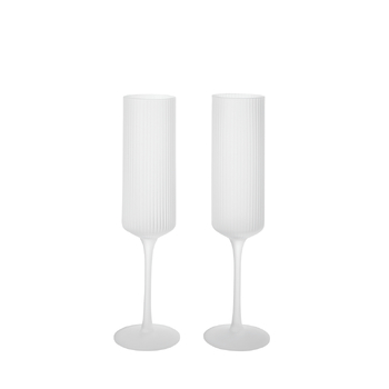 Набір з 2-х бокалів для шампанського Ripple Champagne Flutes
