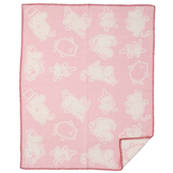 Плед Klippan Moomin pink
