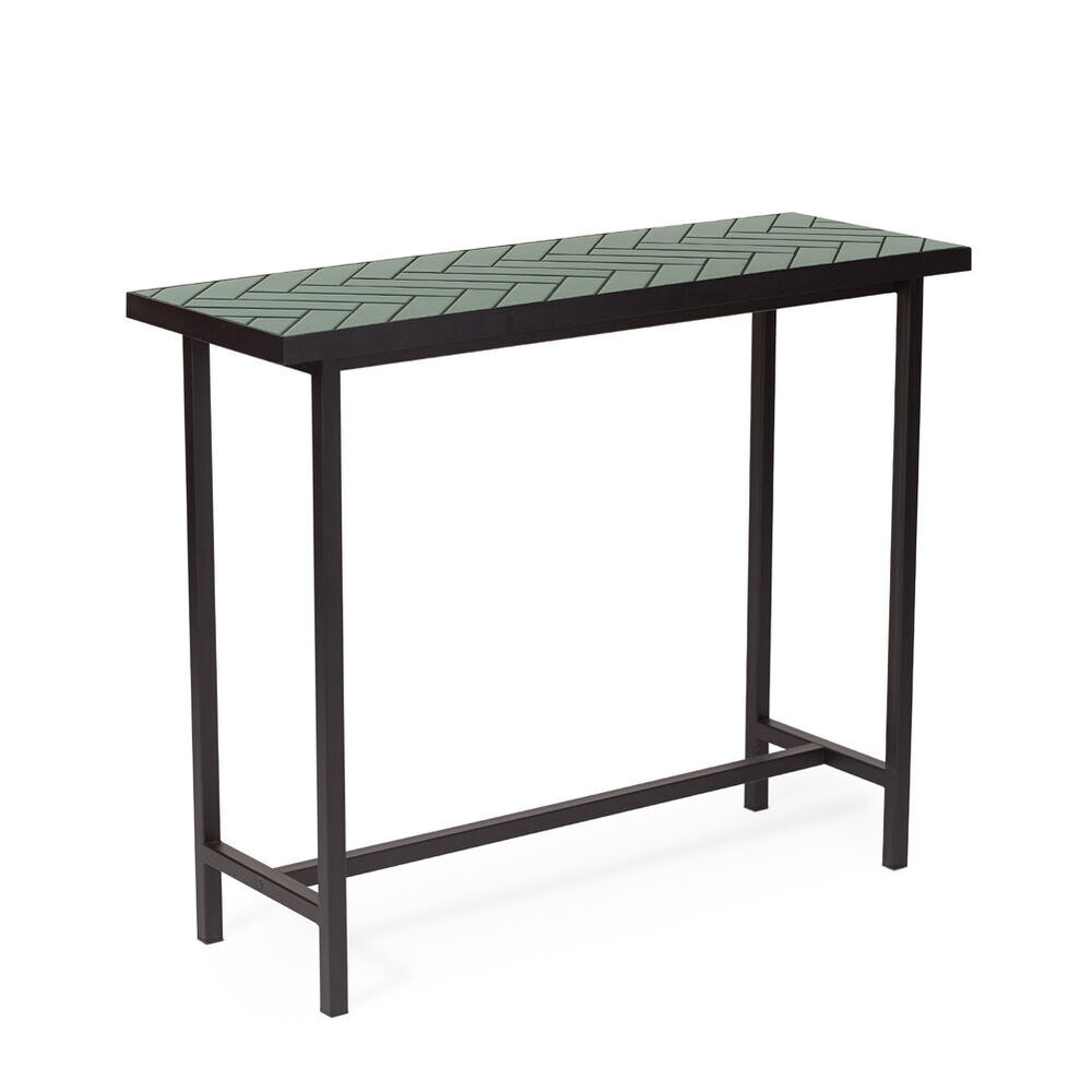 Консоль Warm Nordic Herringbone Tile. Изображение 1