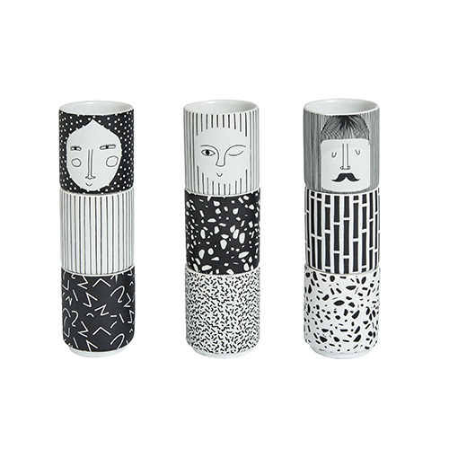 Набір із 3 підставок для яєць Oyoy Woman