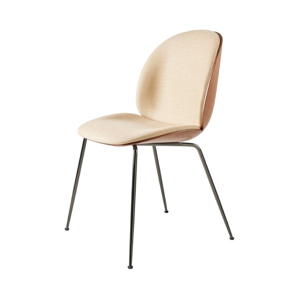 Обідній стілець Beetle, 3D шпон - оббитий спереду, від GUBI