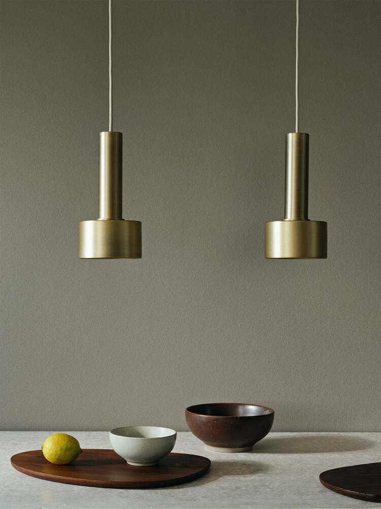 Ferm Living Disc Shade High Socket, Brass. Изображение 1