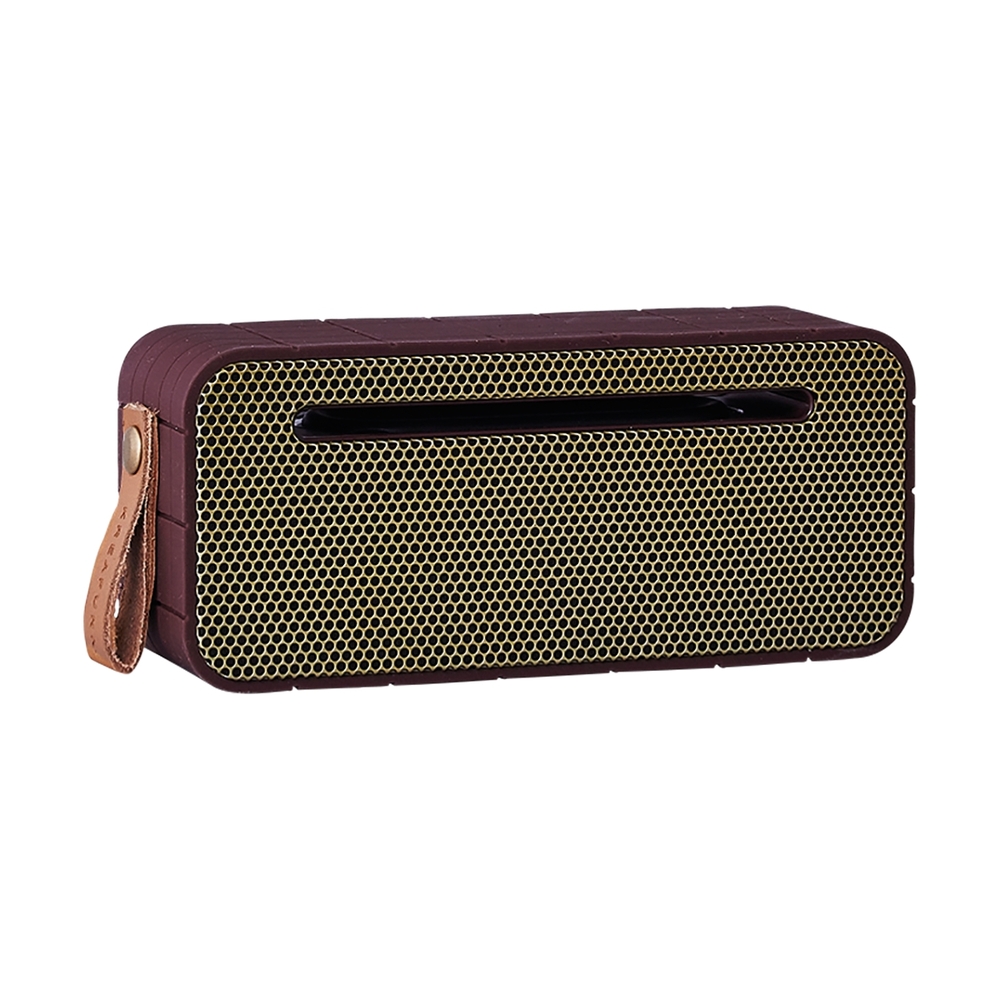 Спікер Kreafunk aMOVE plum with gold front. Изображение 1