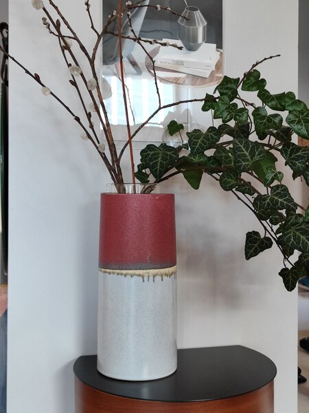 Ваза настільна Wauw deфsign Sustainiable Blue Bordeaux Large 