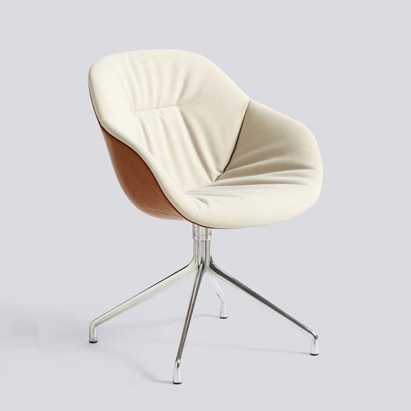 AAC121 soft duo Aluminium base front uph:steelcut trio 226/back uph :sil0229