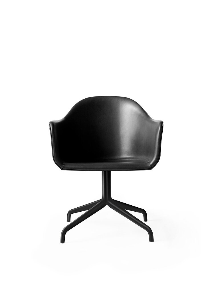 Стілець Audo Copenhagen Harbour Chair, Black Star Base, upholstered. Изображение 1
