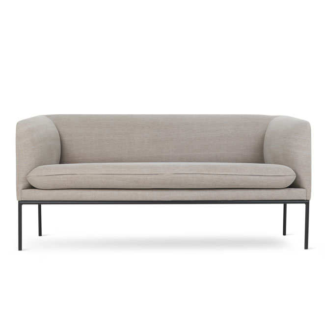 ferm LIVING Turn Sofa 2 - Cotton Linen. Изображение 1