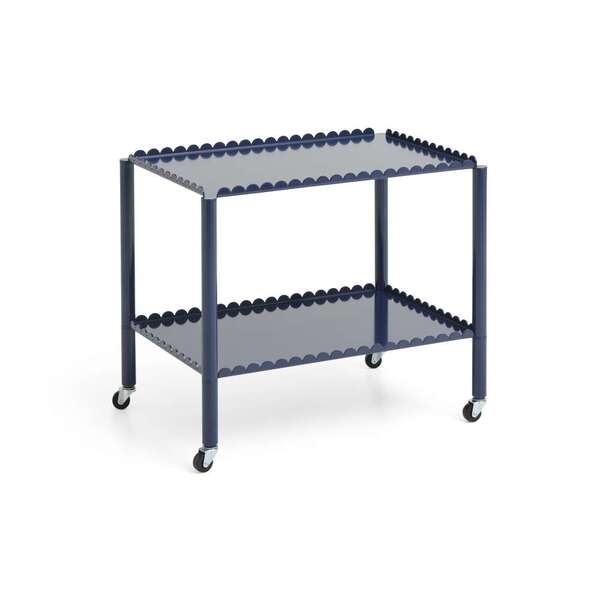 Столик сервірувальний Arcs Trolley Low-Steel blue