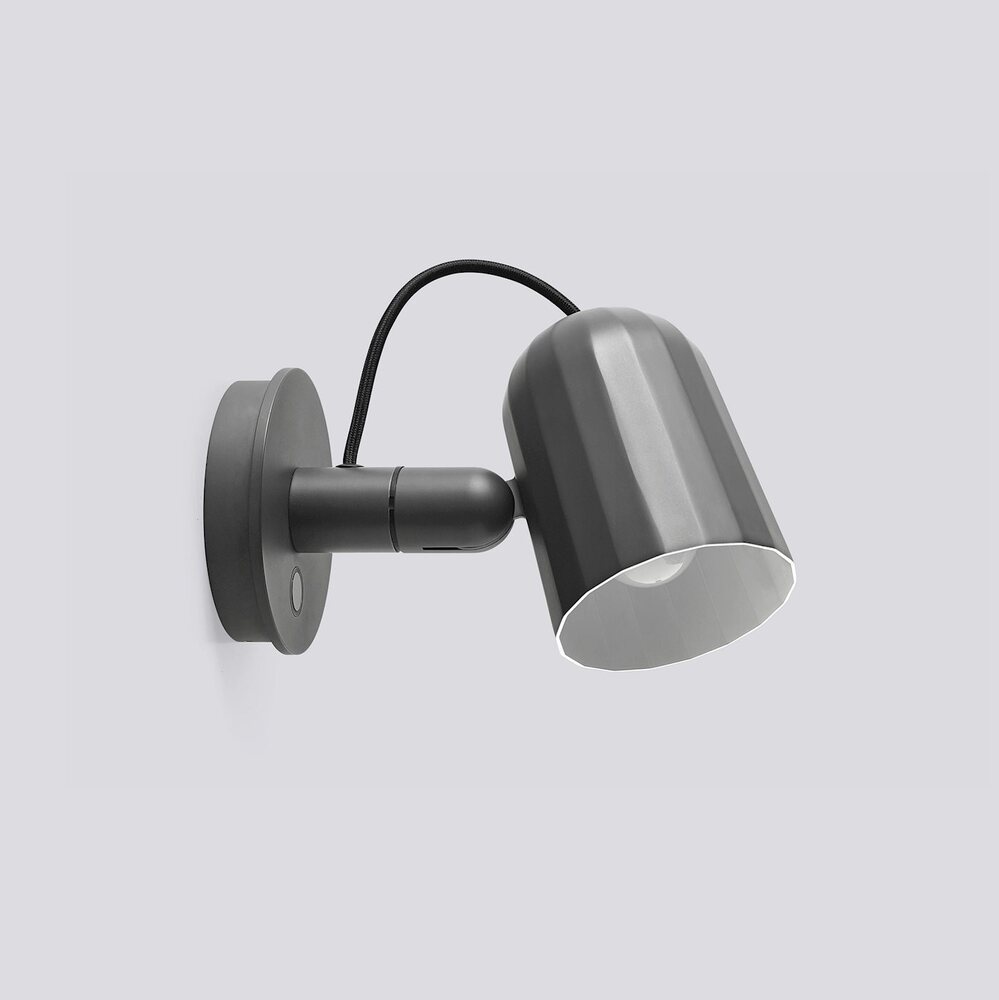 Настінний світильник HAY Noc Wall BUTTON-DARK GREY. Изображение 1