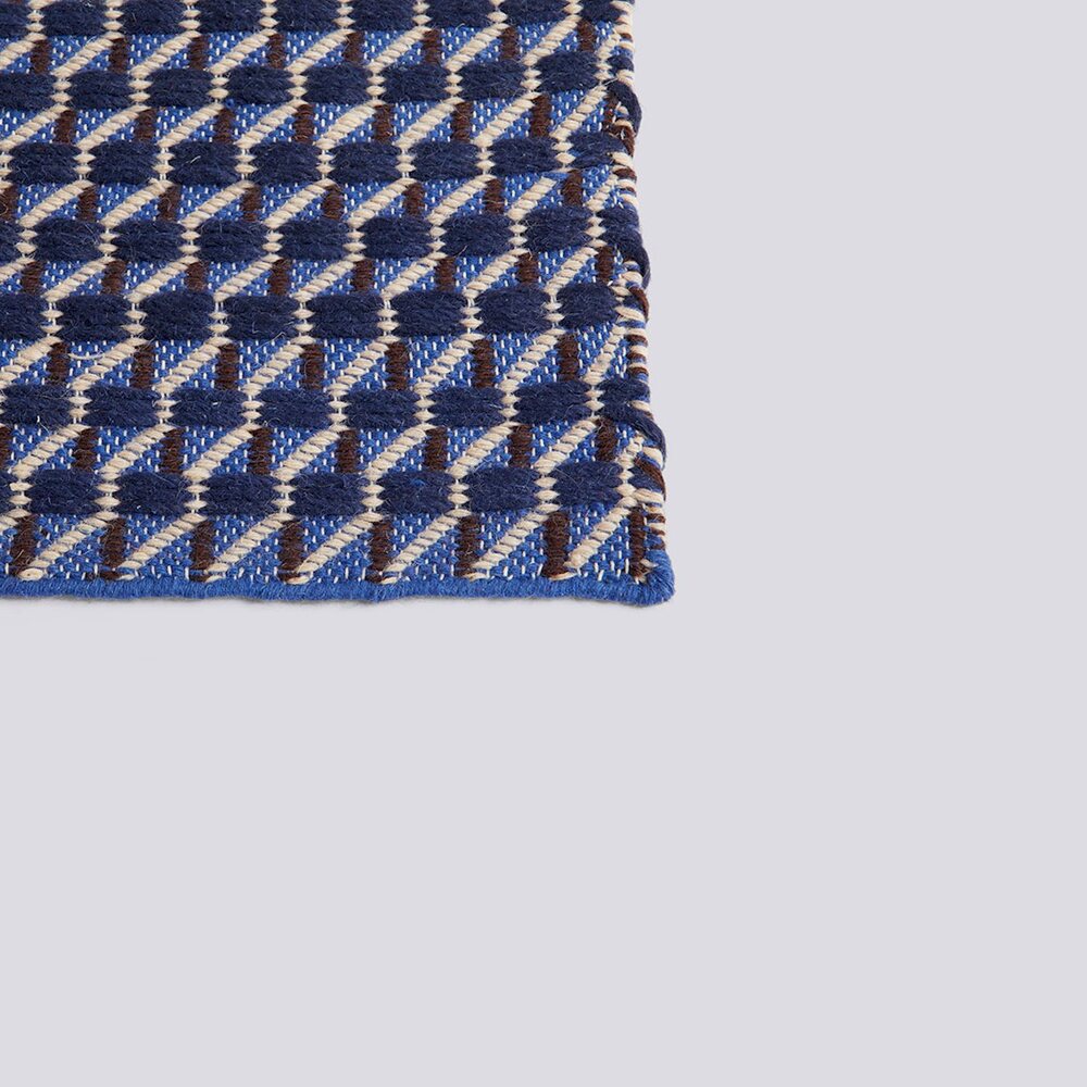 Килим Channel Rug-50 x 80-Blue, white. Изображение 1