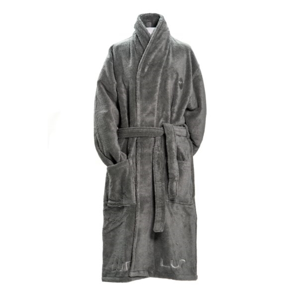 Банний халат Luin spa Bathrobe Unisex Granite