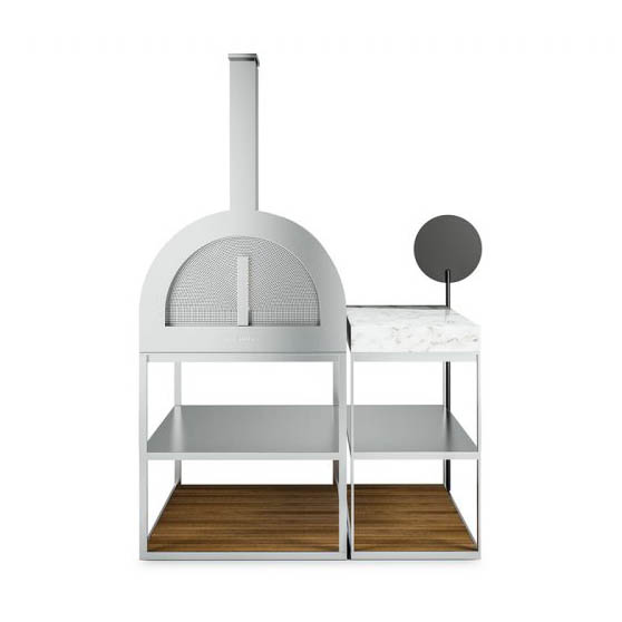 Roshults BBQ WOOD OVEN колір Steel