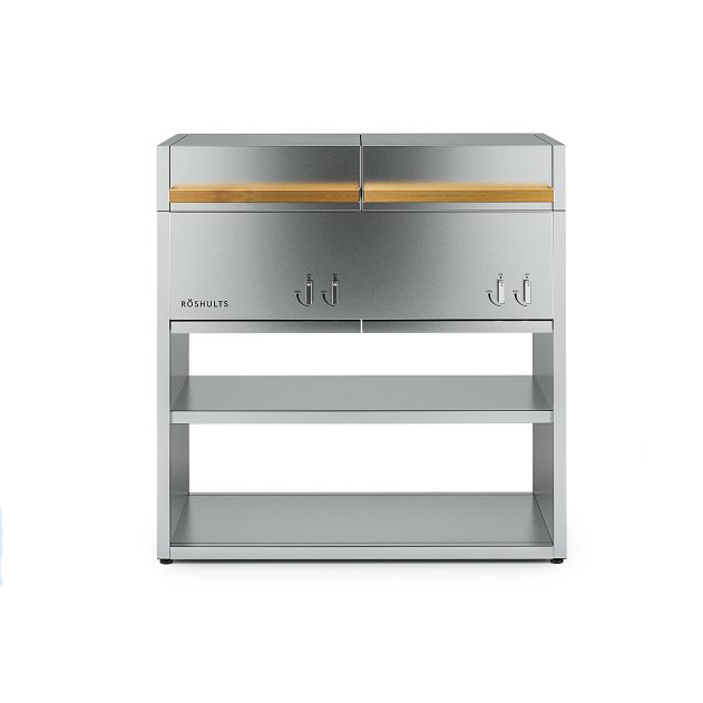 Roshults BBQ GRILL GAS X2 STAINLESS. Изображение 1