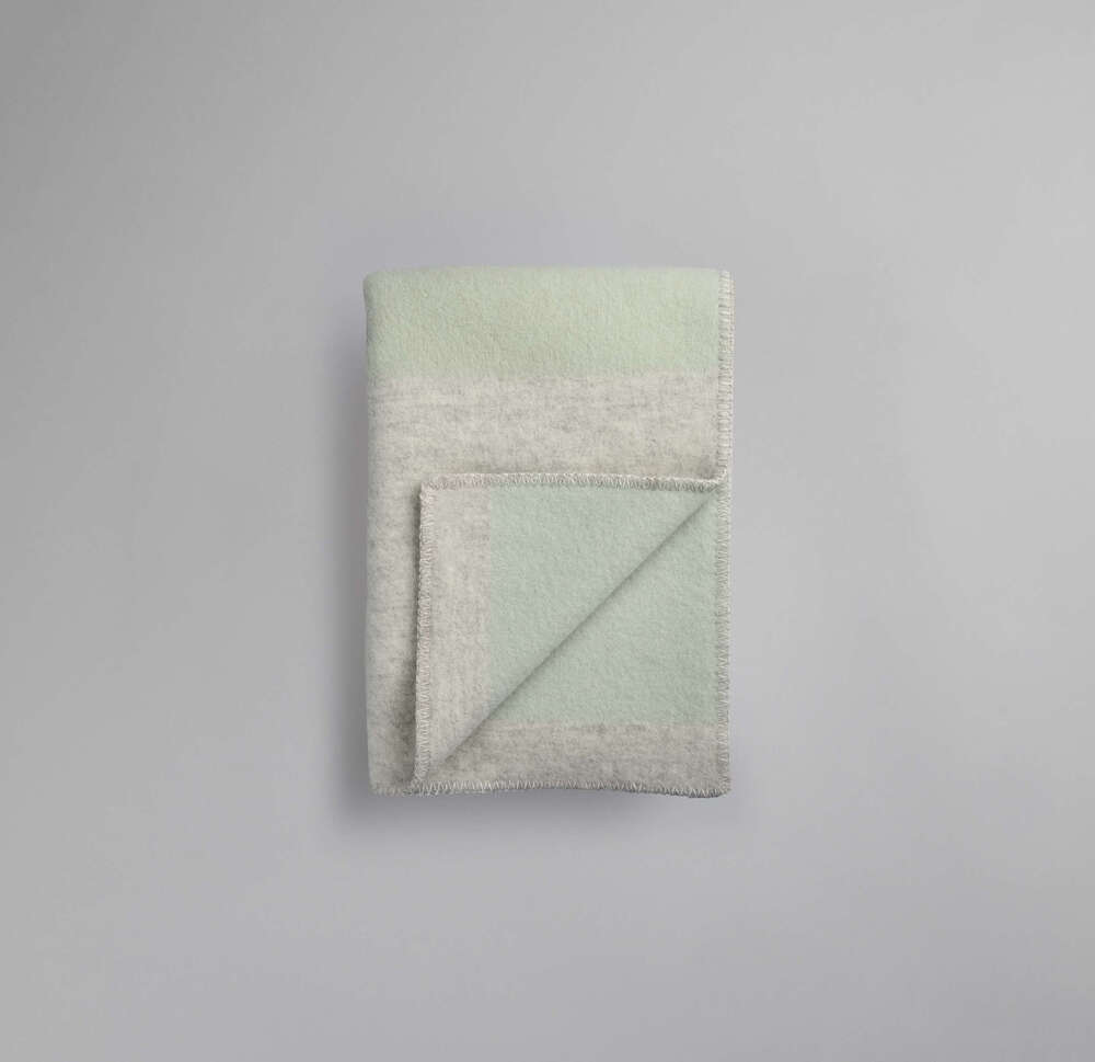 Плед Roros Bergstaden oliven. Изображение 1