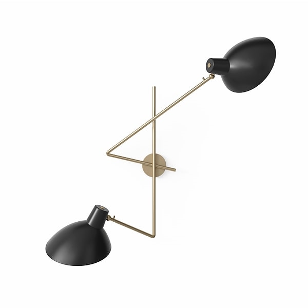 Настінний світильник Astep Cinquanta Twin. Изображение 1