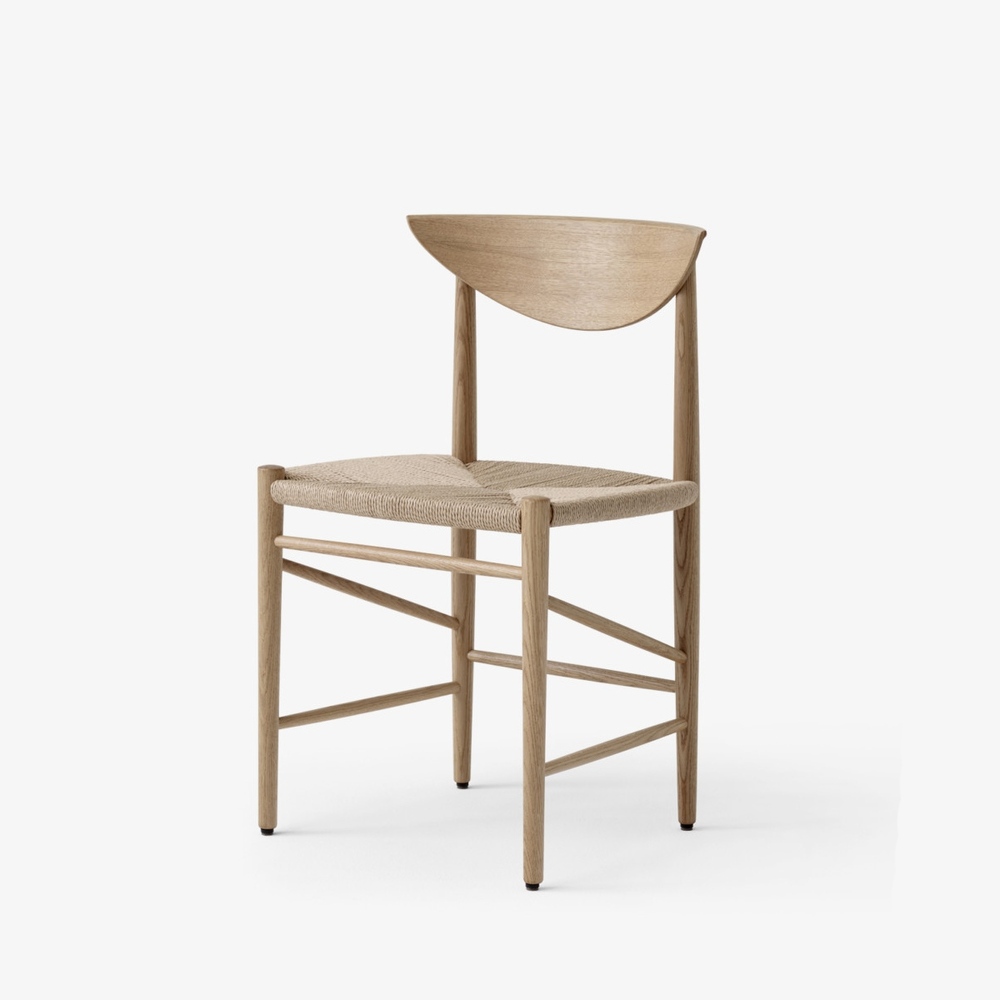 СТІЛЕЦЬ &TRADITION DRAWN HM3 Oiled Oak chairs. Изображение 1