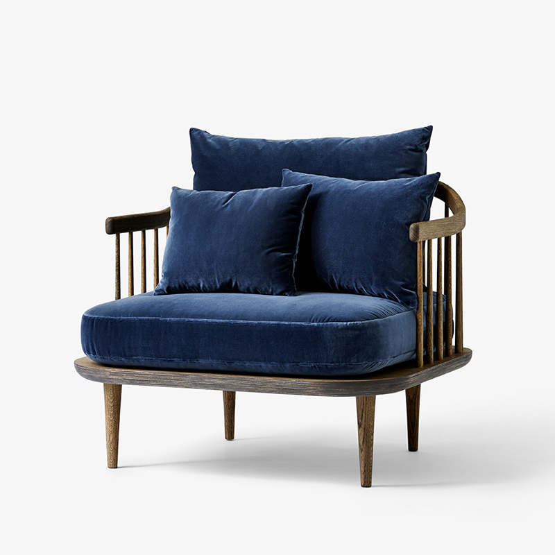 Крісло &tradition Fly SC1- smoked oak velevet twilight. Изображение 1