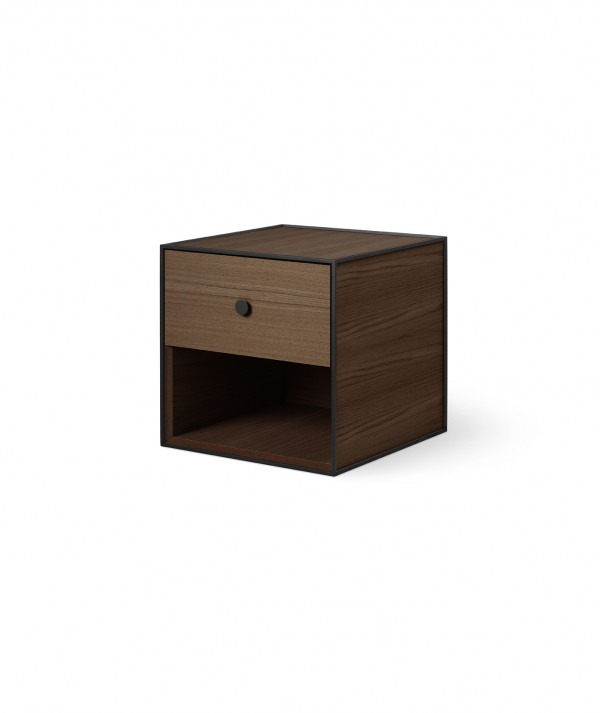 By Lassen Frame 35, Smoked oak with 1 drawer. Изображение 1