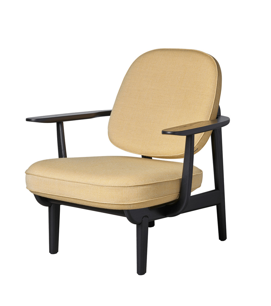 Крісло Fritz Hansen JH97, lounge chair, blackstained oak. Изображение 1