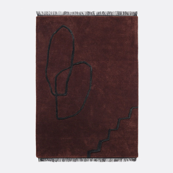 Килим Desert red Brown 140*200