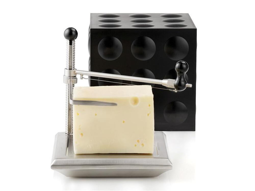 Прилад для нарізки сиру Nuance Cube Black . Изображение 1