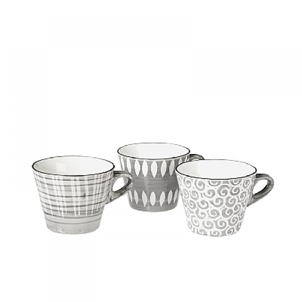 Чашка Broste Copenhagen Modern grey . Изображение 1