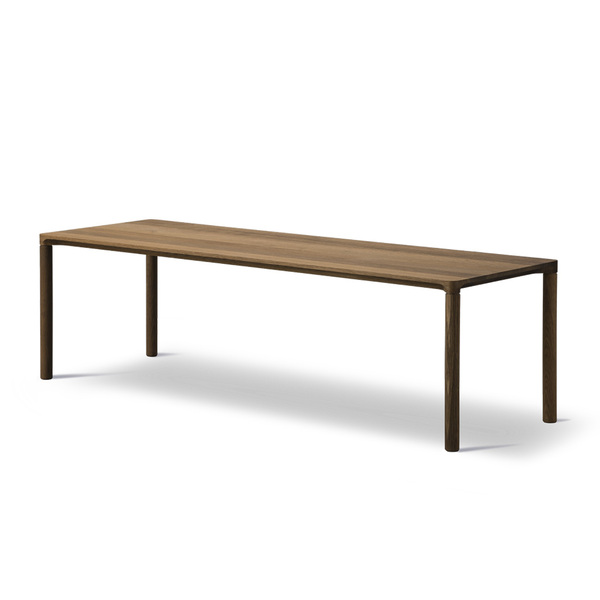 Кавовий столик Fredericia Piloti 120*39, oak black lacquered