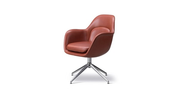 Офісний стілець Fredericia Swoon Chair Swivel base