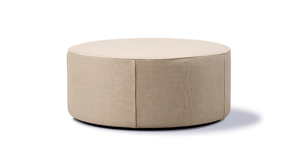 Fredericia Mono Pouf Ø90. Изображение 1
