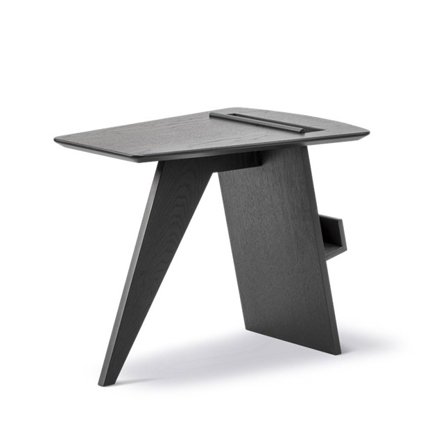 Журнальний стіл Magazine Table, Side table, Oak black lacquered, 6500. Изображение 1