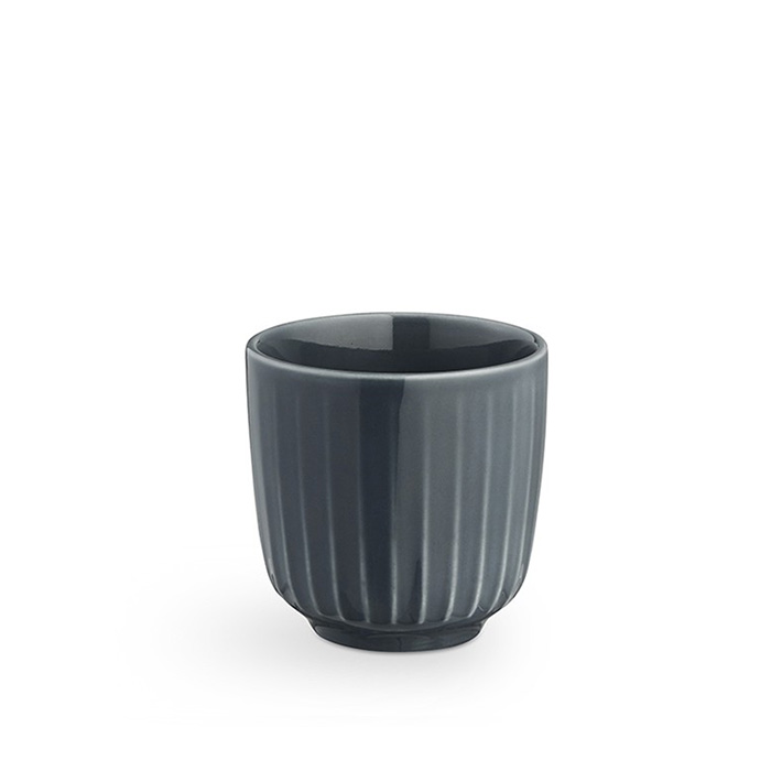 Чашка для еспресо Kähler HAMMERSHØI anthracite. Изображение 1