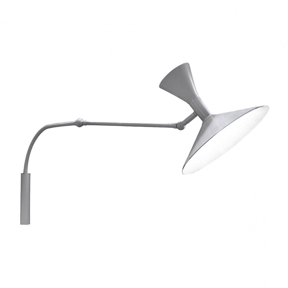 Настінний світильник Nemo Lampe De Marseille Mini matt grey. Изображение 1
